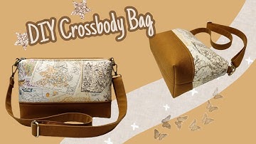 DIY Cara Membuat Tas / Crossbody Bag Tutorial