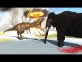 Prehistoric Mammels vs Jurassic World Dinosaurs! - Animal Revolt Battle Simulator