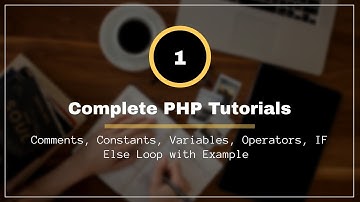 PHP 7.1 Tutorials - Part 1 👍 🔔🔥 🔥 🔥