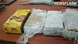 Footage Shows Huge Stash Of Drugs And Weapons Seized From Ecuadorian Prison Where 118 Died In Clashe
