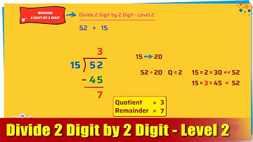 G5 - Module 5- Exercise 2- Divide 2 Digit by 2 Digit - Level 2 | Appu Series | Grade 5 Math Learning