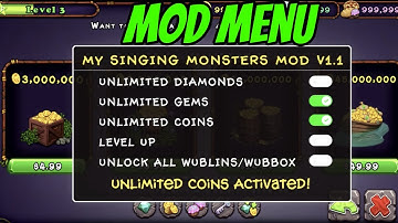 My Singing Monsters MOD APK - New Mod Menu with Unlimited Coins, Gems & Food! iOS Android