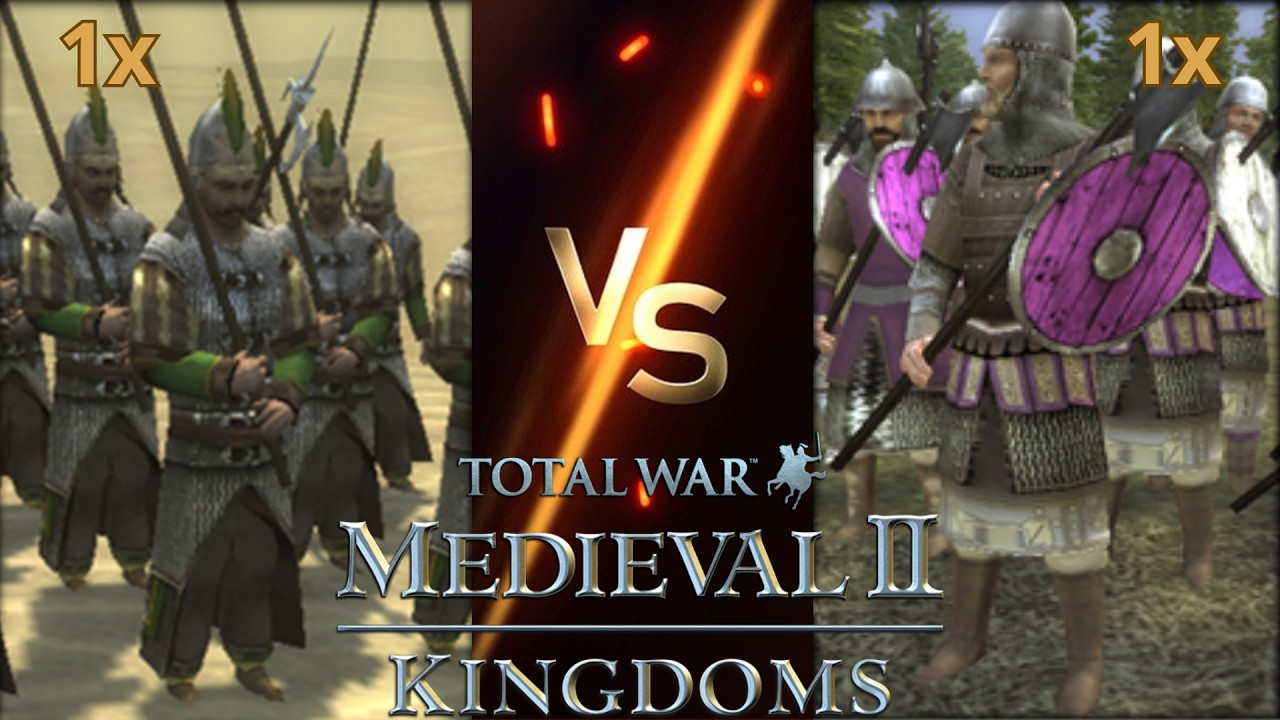 Can Varangian Guard Beat Janissary Heavy Infantry in Medieval 2: Total War Kingdoms?
