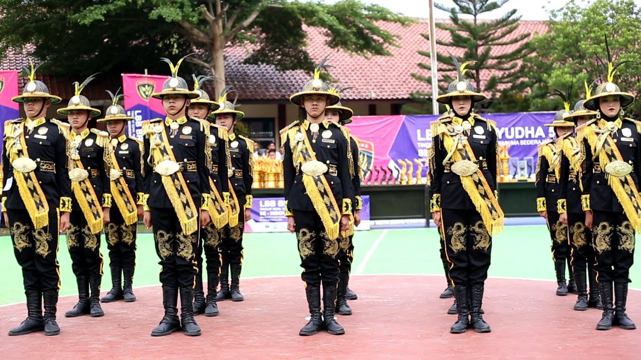 MERINDING! PASKIBRA SMPN 1 TANJUNG SIANG LKBB BRATAYUDHA  5 2024