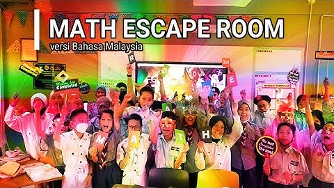 MATH ESCAPE ROOM - FUN LEARNING FOR MATHEMATICS