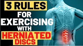 Exercising With Herniated Disc - 3 MUST FOLLOW Rules for exercising with herniated discs 2024