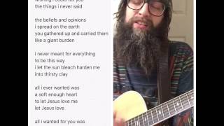 A Jesus Song Titled Thirsty Clay By Sven Daniel Severin.