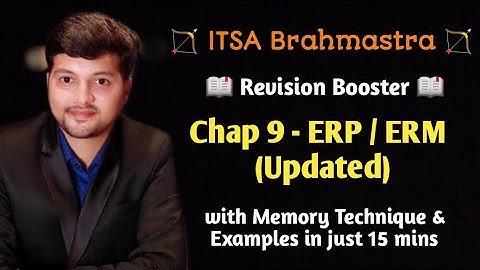 ITSA CS Professional ERP Updated (New) Revision Booster with Memory Technique @CA CS Arpan Bohra