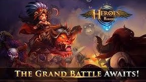 Heroes Reborn android game first look gameplay español