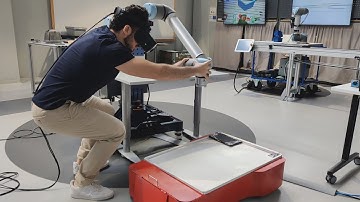 Digital Shadow for Industrial Robotic Arms in a Mixed Reality Environment | Unity | Varjo XR-3