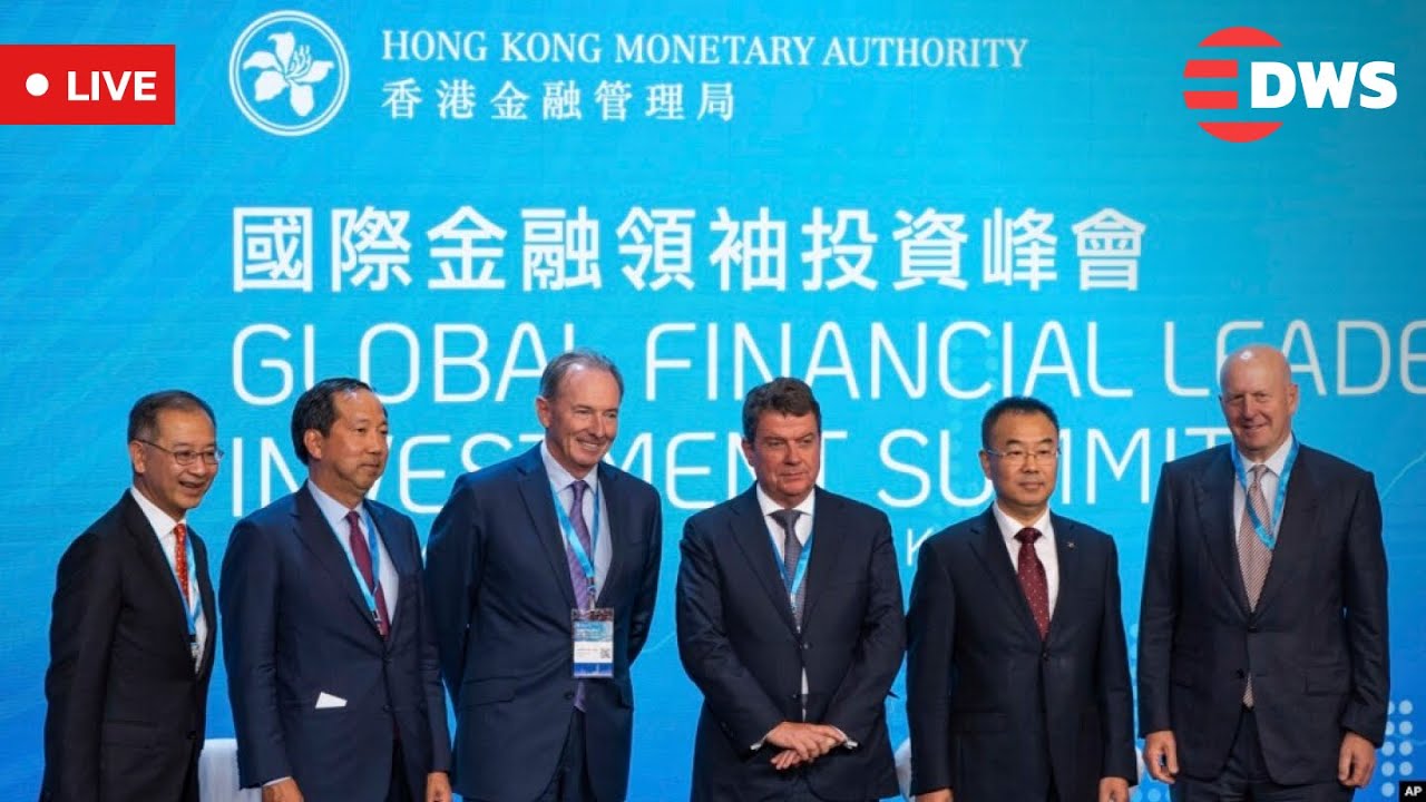 LIVE: Hong Kong Global Financial Leaders’ Summit 2025 | Goldman Sachs,  JPMorgan, CEOs Speak | AQ1Z