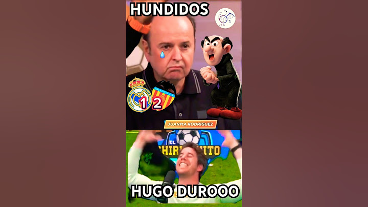 🤡HUNDIDOS!! EL VALENCIA DEJA ROTO AL REAL MADRID Y JUANMA RODRIGUEZ SE QUEDA MUDO 😭 #laliga #shorts