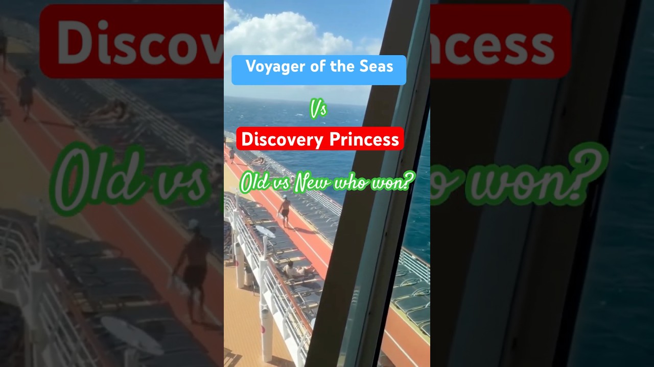 Retro Voyager of the Seas against Sparkling Discovery Princess, who came out on top?#cruisetour