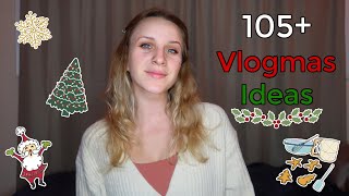 105+ Vlogmas Ideas 2020 │Best Christmas Video Ideas│Vlogmas Day #1
