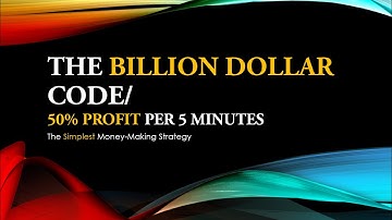 MikeMoney Fx The Billion Dollar Code 50 Percent profit Per 5 Minutes