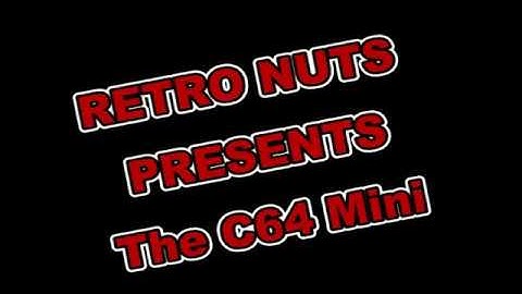 The C64 Mini - Loading a D81/2 image