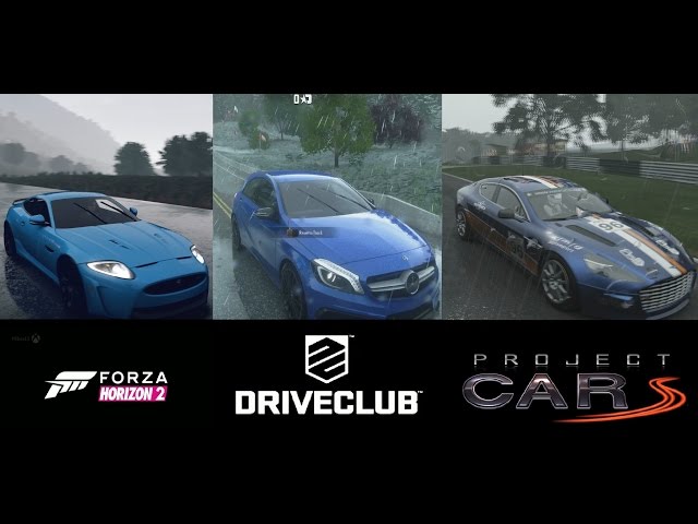 Driveclub PS4 VS Forza Horizon 2 Xbox One : guerre routière - Lyon