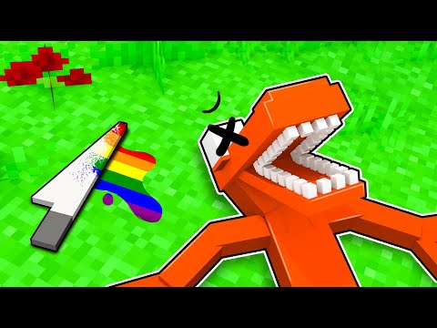 The SAD DEATH of Orange Rainbow Friend! 