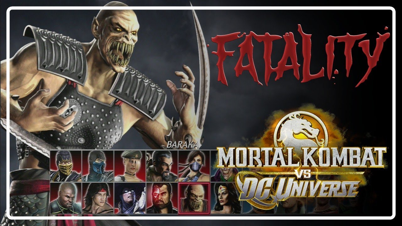 Xbox 360 - Mortal Kombat vs. DC Universe - Baraka - The Models Resource