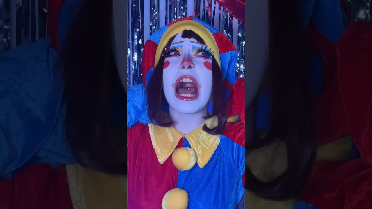 🤡 #cartoon #cosplay #theamazingdigitalcircus #tadc #pomni #clown #makeup