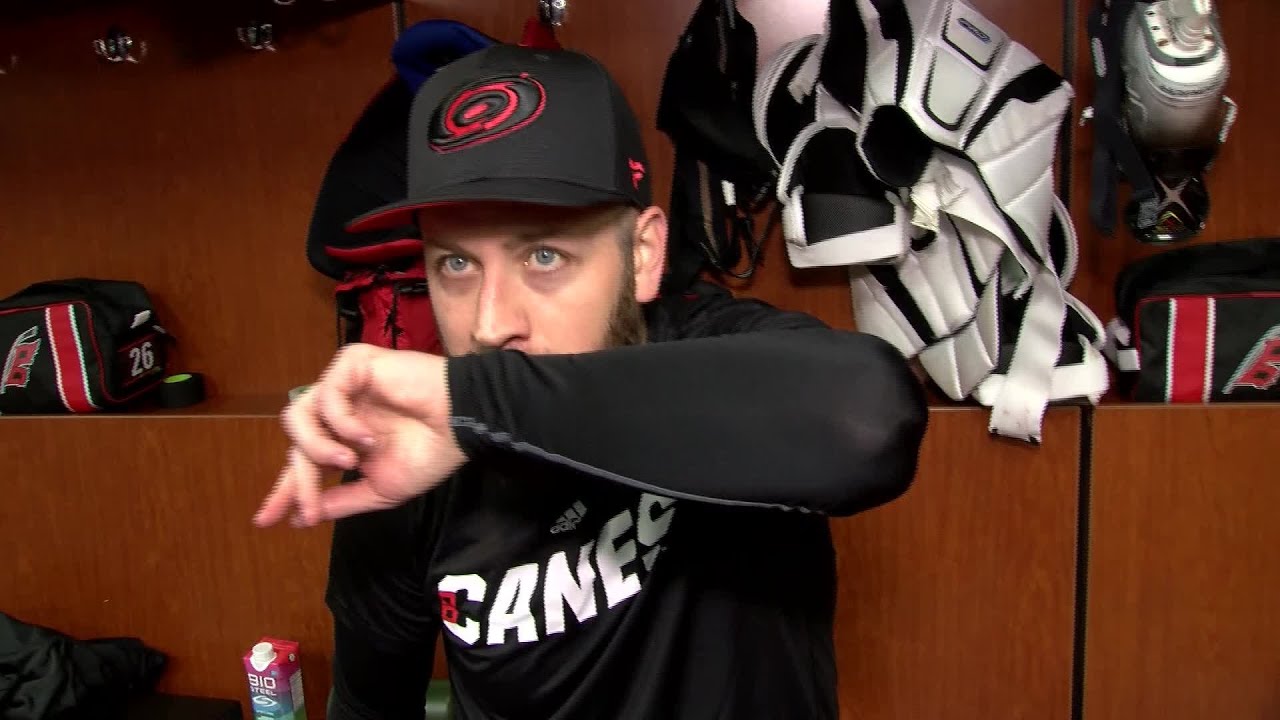 Watch Derek Stepan talks about Canes preseason games YouTube