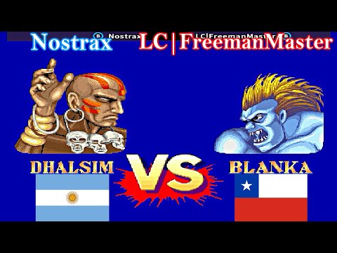 Street Fighter II': Champion Edition - Nostrax vs LC|FreemanMaster FT5 + Rematch