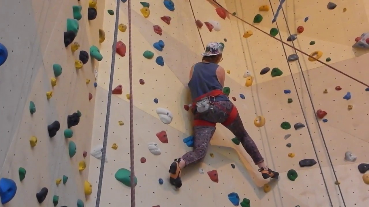 Climbed a 5c route I just set, lots of slopers