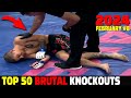 Top 50 knockouts of february 2024 8 muay thaimmakickboxingboxing