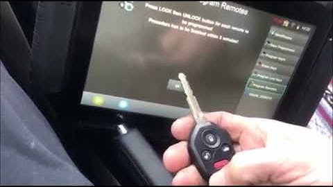 adding a spare key to a 2015 Subaru Crosstrek via Smart Pro