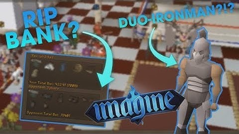 MY BANK GOT STOLEN.. *R.I.P* - Duo Ironman RELEASED?! + MASSIVE GIVEAWAY!! Imagine-PS RSPS