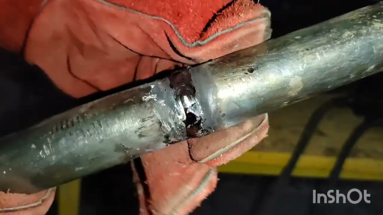 Сварка нержавейки, труба 32 