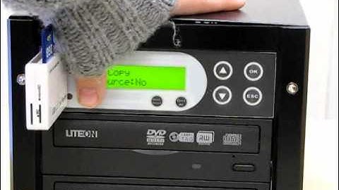 iShare Flash to Discs Duplicator:  Duplicate Your SD Card Straight to a Disc