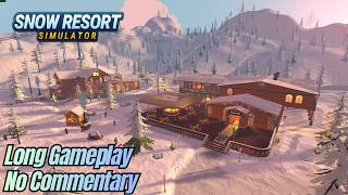 Snow Resort Simulator | Full Game Walkthrough | No Commentary screenshot 5