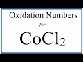 Oxidation Numbers and Cobalt Compounds