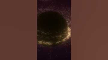 3D Black hole made using DaVinci Resolve