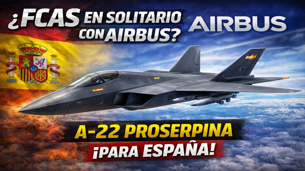 ¿FCAS SÓLO CON AIRBUS? ¡A-22 PROSERPINA PARA ESPAÑA!