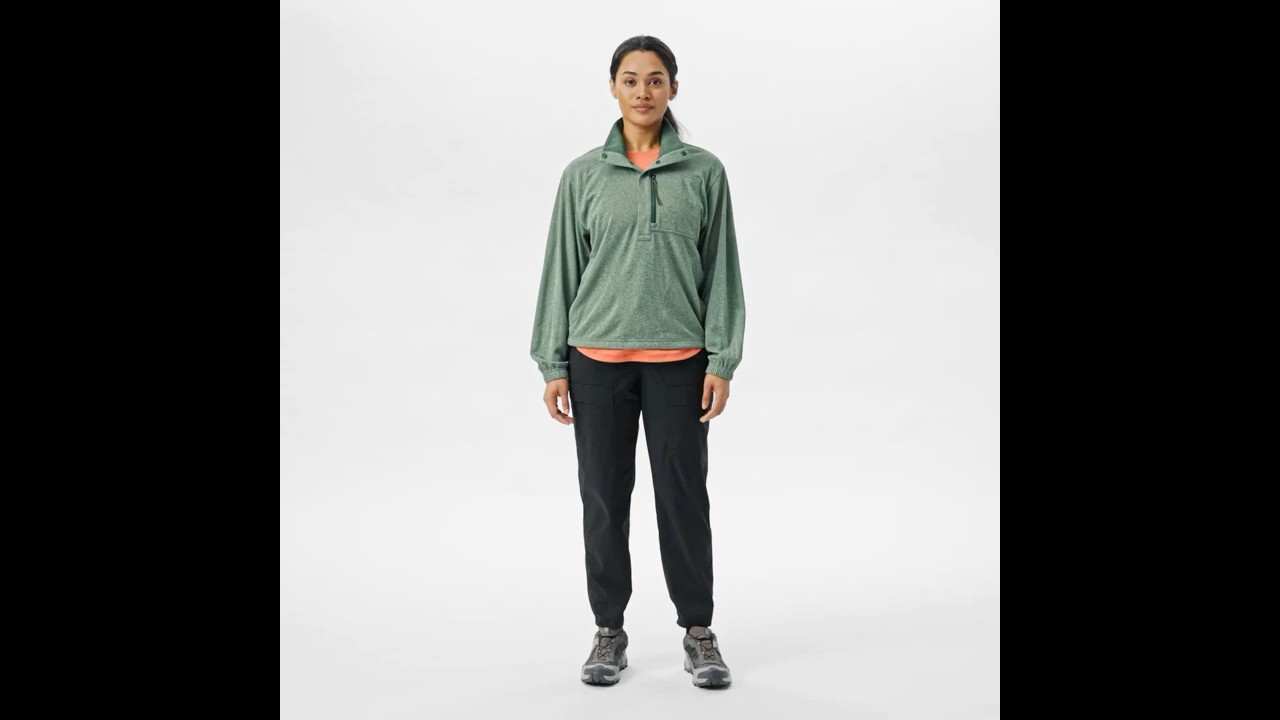 Preview of REI Co-op Trailmade Snap Fleece Mid Layer - Women's Video