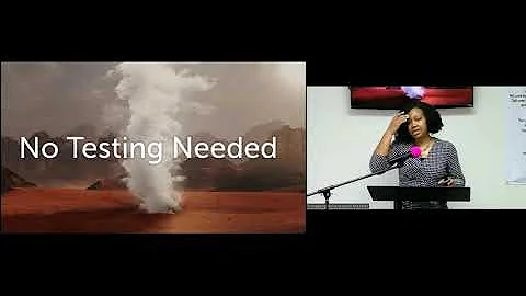 PWAM Sunday Sermon 2023_0219 No Testing Needed