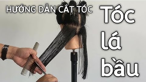 Hướng dẫn cắt tóc lá bầu cơ bản |Basic haircut tutorial | HAIR SALON TUẤN CHU