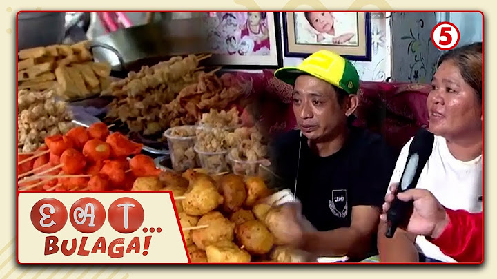 Eat Bulaga | Isang streetfood vendor sa Bulacan, na-Sugod Bahay, Mga Kapatid' !