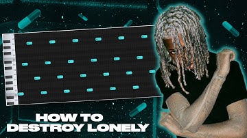HOW TO MAKE AMBIENT BEATS FOR DESTROY LONELY (FL Studio tutorial)
