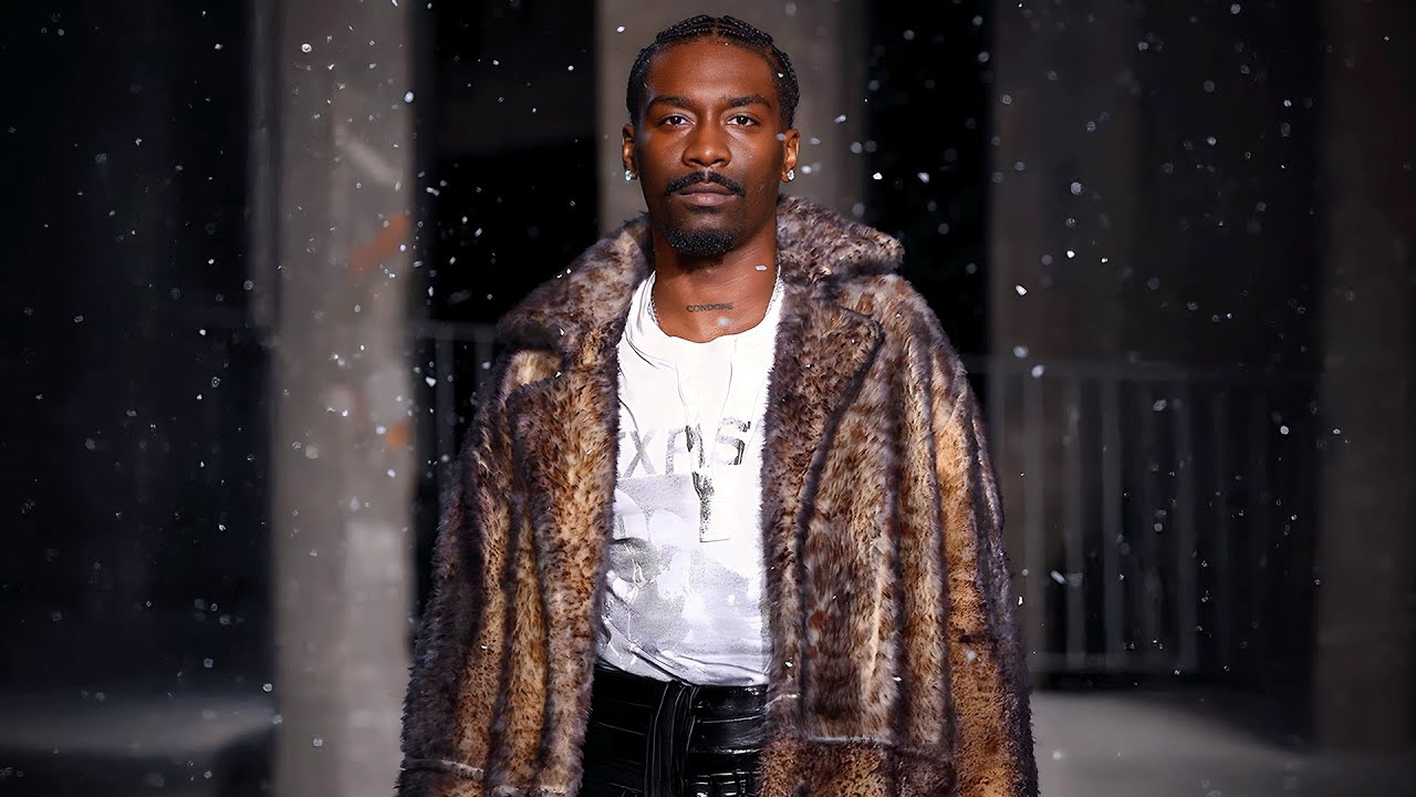 Walking A Runway At Paris Fashion Week