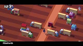 18 April 2022 Candy's Too Much Candy | High Score 336 | Crossy Road Pecking Order