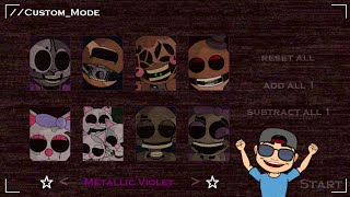 METALLIC VIOLET!!! (8/20 MODE) | FIVE NIGHTS AT COSO'S 3: TEOTR | MODO 8/20 | CUSTOM NIGHT |