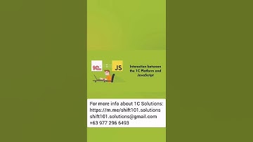 1C:Enterprise Platform and JavaScript @1cskills
