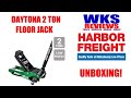 Harbor Freight Daytona 2 Ton Aluminum Floor Jack Unboxing - Harbor Freight Unboxing