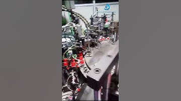 Automatic pump cap assembly machine rotary cap assebling line