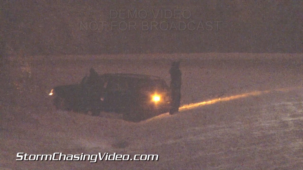 2/25/2015 Durham, NC Heavy Snow B-Roll