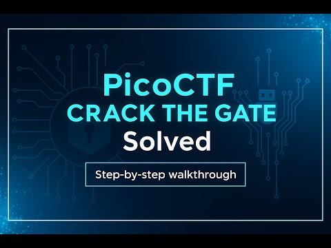Unlocking Crack the Gate 1 | PicoCTF Walkthrough Explained