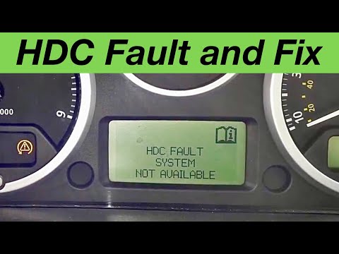 HDC Fault and Fix Land Rover Discovery 3 & 4